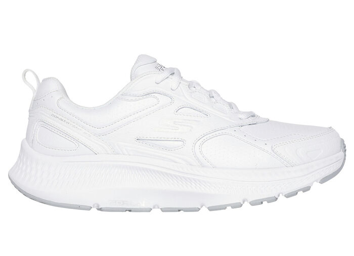 SKECHERS, sportliche Damen-Sneaker, aus Leder WEISS